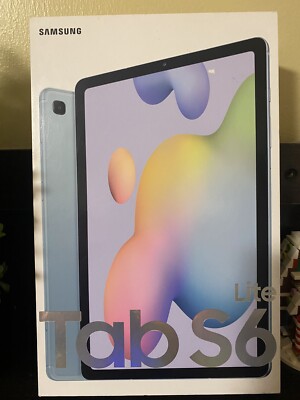 Samsung 10.4'' Galaxy Tab S6 Lite 64GB Wi-Fi FHD Tablet With S Pen, Angora Blue
