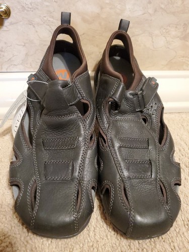 Genuine Leather Fisherman Sandals Size 