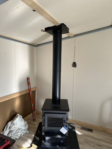 M&G DuraVent 6DVL-ADT Adapter – Für DVL Kaminrohr An DuraTech/DuraPlus (15,2 Cm, Schwarz, Edelstahl)