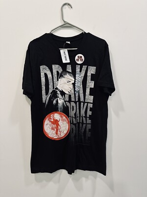 2010 Drake Away From Home T Shirt Hot Topic Large Slim Fit Rare NOS New 