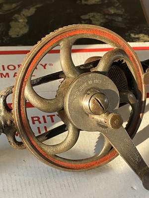 Millers Falls RARE #1980 TYPE 1 Hand Drill Racheting 2 Speed USA