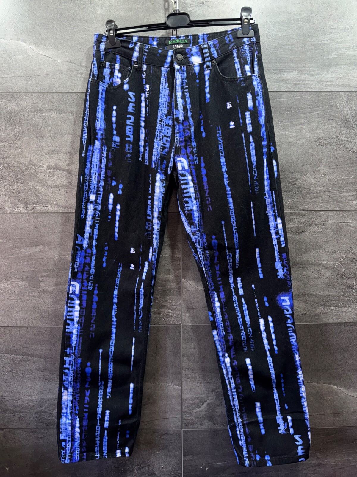 Jaded London Matrix Straight Leg Fit Baggy Jeans Mens Size 30 | eBay
