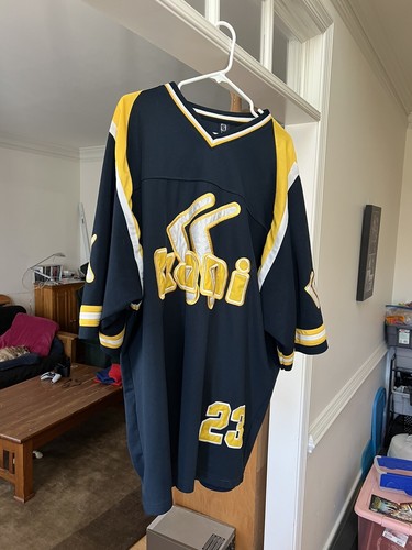 Karl Kani 23 Football Jersey Great Condition Navy/ Yellow