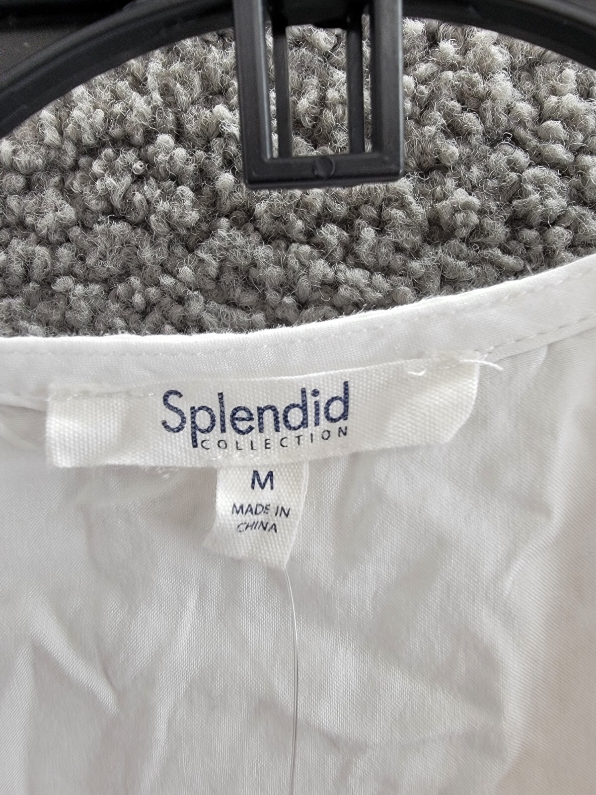 Splendid Dawson Mini Dress Women's M White V-Neck Sleeveless Pullover Style - Picture 12 of 15