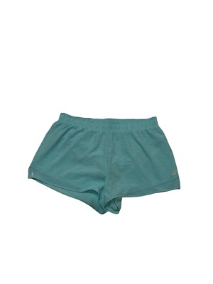 NWT$35 Asics Women's Woven Shorts Built-in Liner Blue Size XL