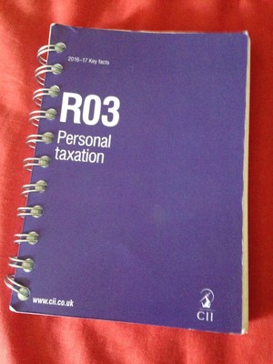 Cii r03 personal taxation question bank