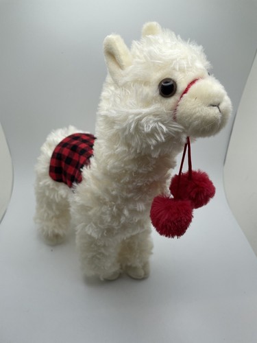 Alpaca LLama Stuffed Animal Plush STANDS with Blanket  Buffa
