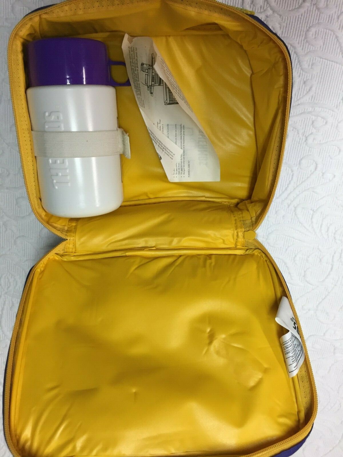 Looney Tunes Blues Wiley Coyote Insulated Lunch Bag and Thermos