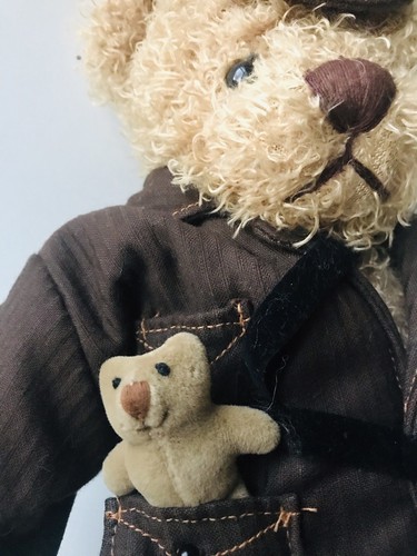 Ganz Cottage GOOD LUCK TEDDY Handcrafted- Lorraine Chien Tag 12