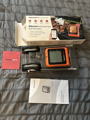New ThermoPro TP920W Wireless Meat Thermometer 650FT, Bluetooth Dual Probes