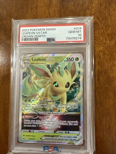 ポケモンカードゲーム Fazaleafon VSTAR #210 GEM MINT PSA 10 Gem Mint Leafeon Vstar 210/172 Vstar Universe Full