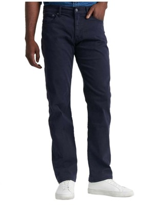 

LUCKY BRAND Мужские темно-синие эластичные брюки прямого кроя 29 х 32, Navy, 7MD10376