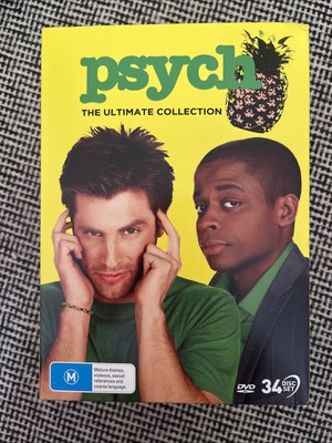 PSYCH : THE ULTIMATE COLLECTION SEASONS 1 - 8 + 3 MOVIES