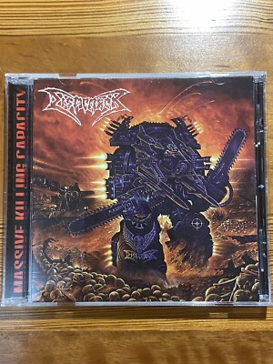 Dismember Massive Killing Capacity Cd 1995 Rock Death Metal Nuclear Blast VG+ US