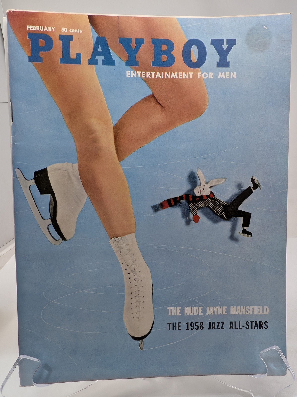 Playboy Magazine February 1958 🔥 PM Cheryl Kubert 🔥 Jayne Mansfield 🔥 C