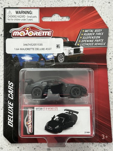 2024 Majorette- Nissan GT-R GTR Nismo GT3 Matte Black