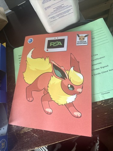 PSA MAGAZINE 2024 APRIL ピカチュウ　PSAマガジン Mewtwo shines. Giovanni schemes. Team Rocket rises. The