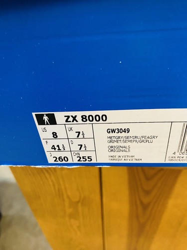 ADIDAS ORIGINALS ADIDAS ZX 8000 MÉXICO GR 41.1/3 NEU IN BOX