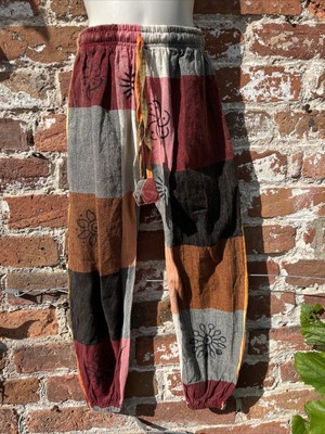childrens Patchwork harem pants trousers hippie/boho/alternative 7-8 years