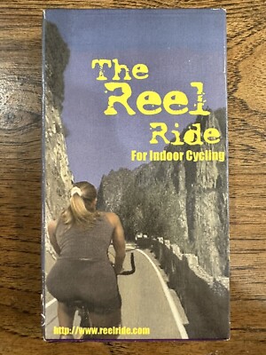 The Reel Ride For Indoor Cycling VHS Bicycle Exercise Video With Insert RARE