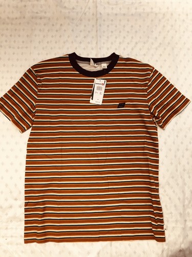 Quiksilver Tabira Short Sleeve Tee Men Medium M Striped Quiksilver Tabira Short Sleeve Tee Men Medium M Striped