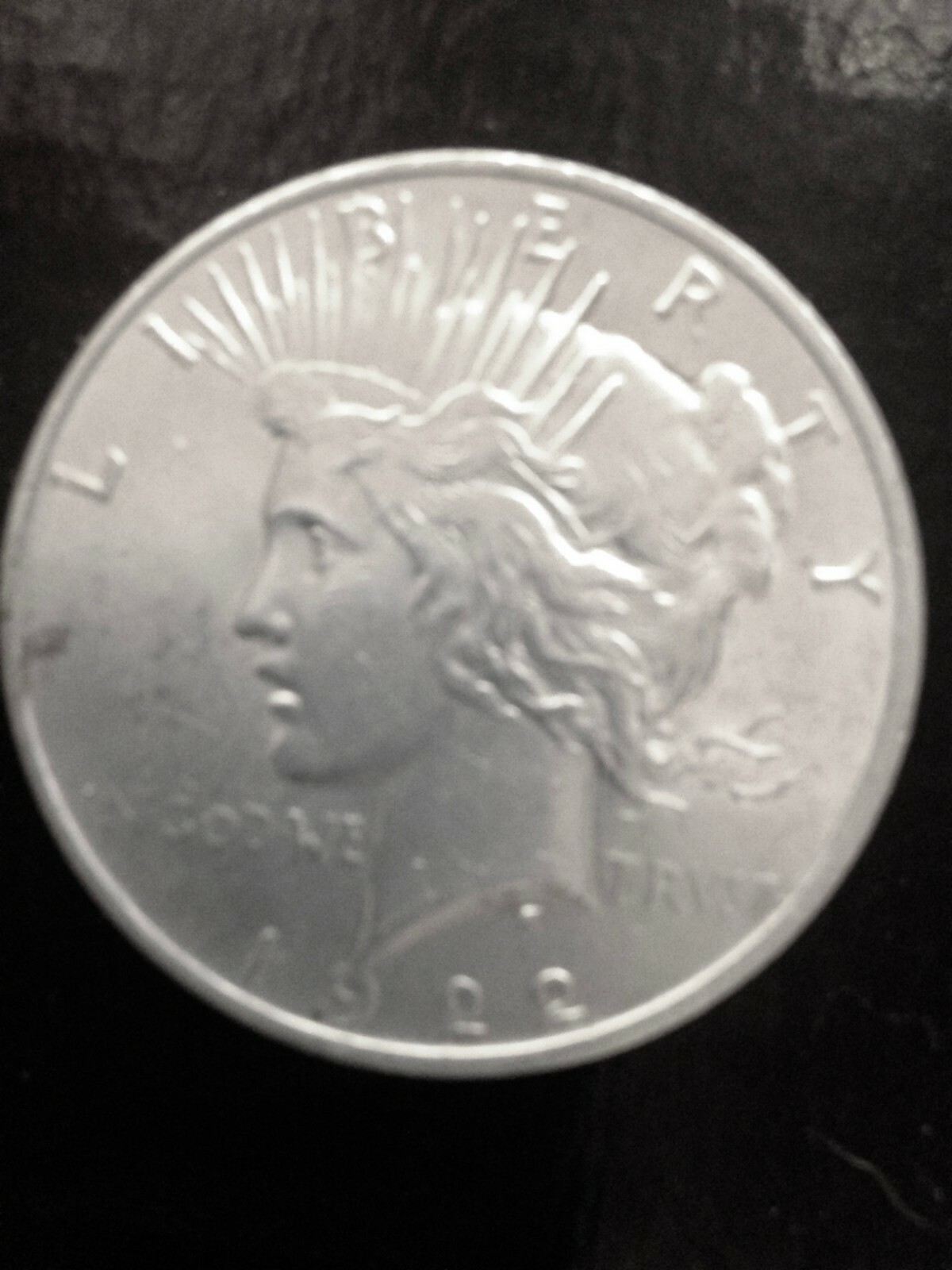 US 1922 Liberty Peace Silver Dollar Nice Luster Near Uncirculated