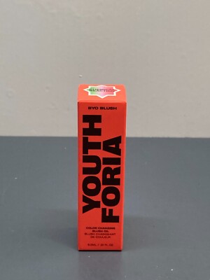 Youth Foria Byo Blush - Color Changing Blush Oil Chemical Reaction 0.21 OZ NIB