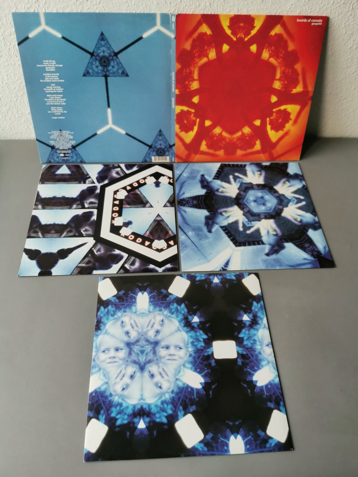 BOARDS OF CANADA original Vinyl 3LP Geogaddi WARP (2002 Warp BOARDS OF CANADA original Vinyl 3LP Geogaddi WARP (2002 Warp