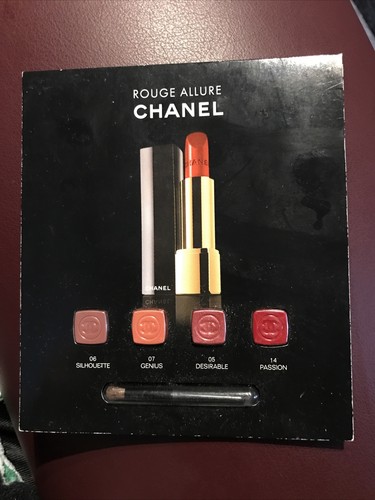 CHANEL ROUGE ALLURE Sample Color Set: 4 Allure Velvet