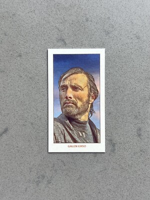 2022 Topps 206 STAR WARS Wave 1 GALEN ERSO Mini - Star Wars LOGO BACK Parallel