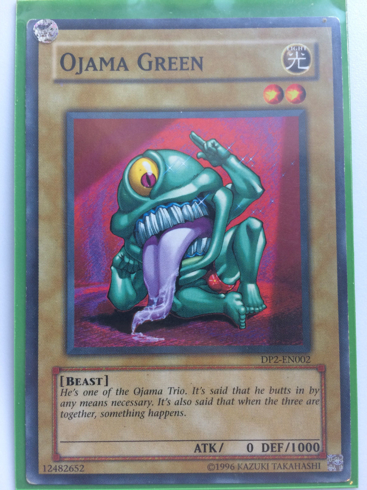 Yugioh Ojama Black, Yellow, Green & King - DP2 - Unlimited - Common
