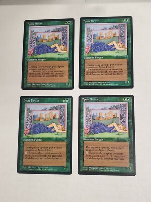 MTG Playset 4x Spore Flower (Fallen Empires/Green/U) - BGM