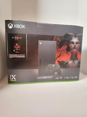 Xbox Series X Diablo 4 IV Bundle 1TB SSD Include Xbox Wireless Controller 120fps