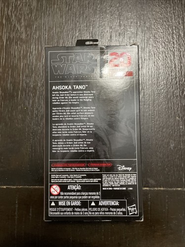 NIB Star Wars Rebels Black Series Ahsoka Tano Action Figure 6" (#20 Red line)