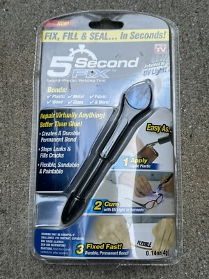 Ontel: 5 Second Fix UV Light & Liquid Plastic Welding Tool - As Seen On TV *NEW*