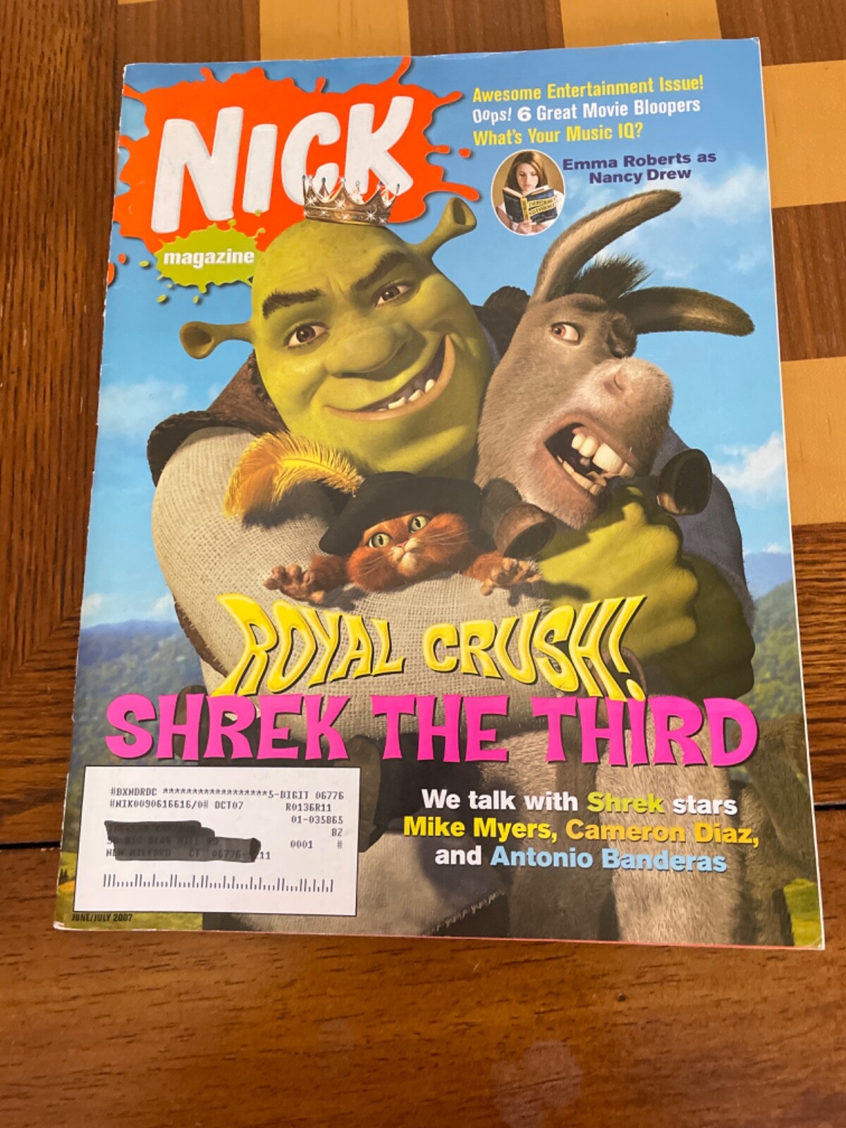 テレビ nicknicknick Nickelodeon Magazine June/July 2007 | eBay