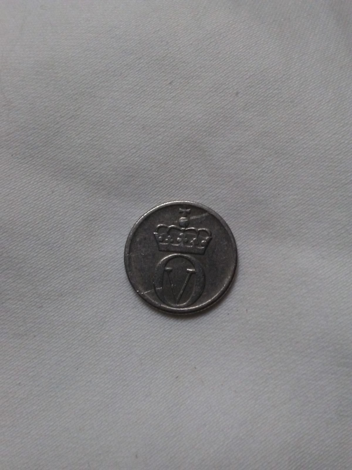 1967 Norway 10 ORE Coin Honeybee Norge