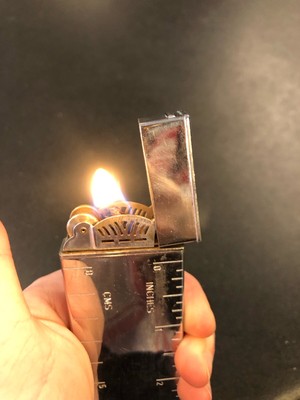 Dunhill Ruler Table Lighter Made In West Germany