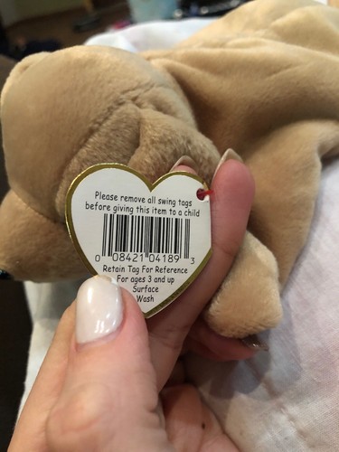 Ty Beanie Babies Fetch the Dog, 1997