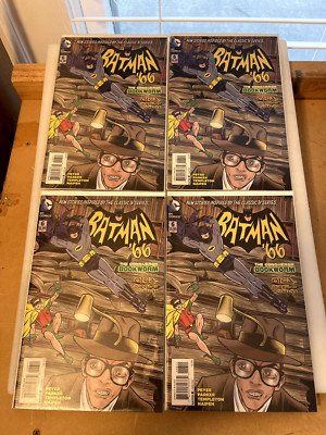 4X BATMAN '66 #6 CLASSIC TV SERIES LOT 4 DC COMICS 2013
