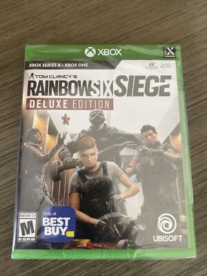 Tom Clancy's Rainbow Six 6 Siege DELUXE Edition Xbox One Series X NEW SEALED