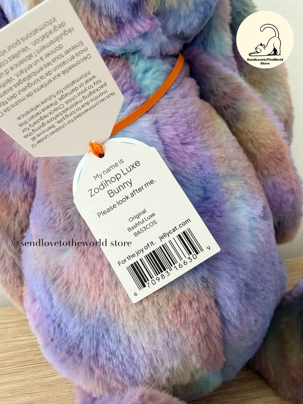 RARE* AUTHENTIC‼️Jellycat Zodihop Luxe Bunny - Fast Shipping | eBay