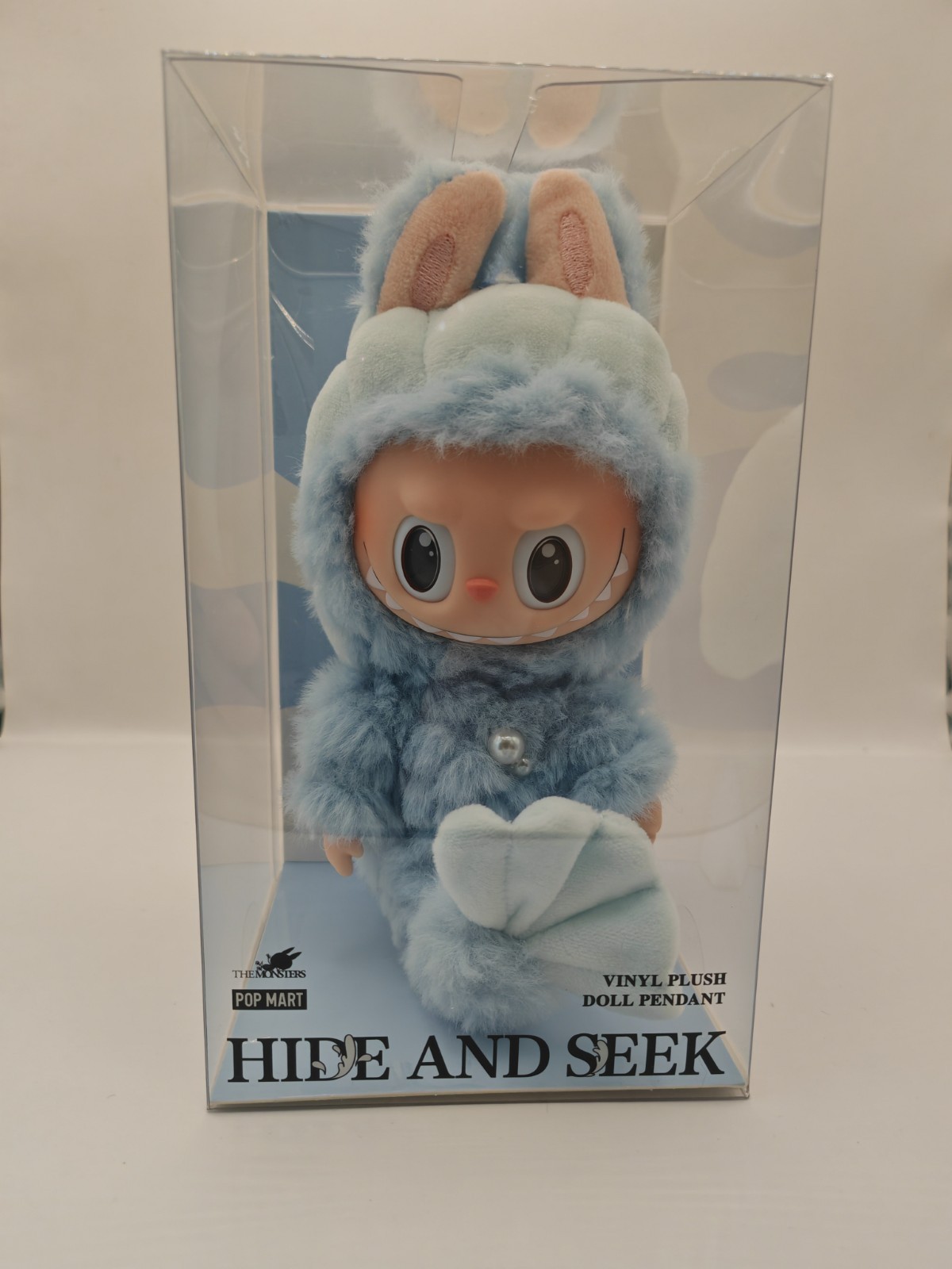 ぬいぐるみ POPMART HIDE AND SEEK LABUBU POP MART Labubu Hide and Seek Merbubu Singapore Exclusive