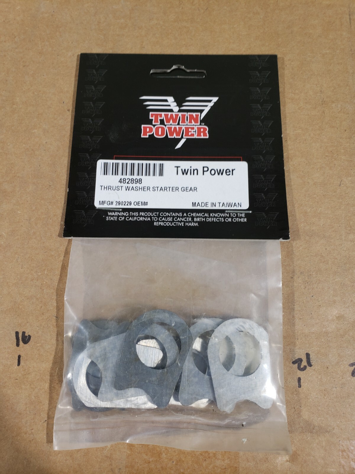 Group fight（kick） spring 08 Twin Power Kickstart Shaft and Washers for Sportster 290229