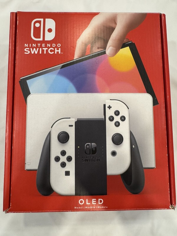 Nintendo Switch OLED Model Handheld Console - 128GB - White