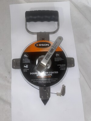 Keson SNR18100 100ft Double Nylon Coated Steel Tape