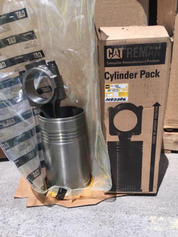 Cat Cylinder Pack Pt# 0r-4515 Caterpillar Piston Rings Rod ++------ Oem Reman