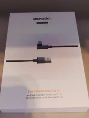 Amavasion- Link Cable 16FT Compatible with Oculus/Meta Quest 2/3/Pro Accessories