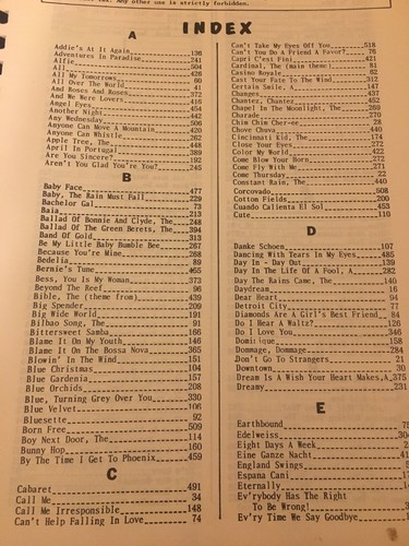 Musician’s Version: Encyclopedia of Current Music Miami Las Vegas Edition RARE