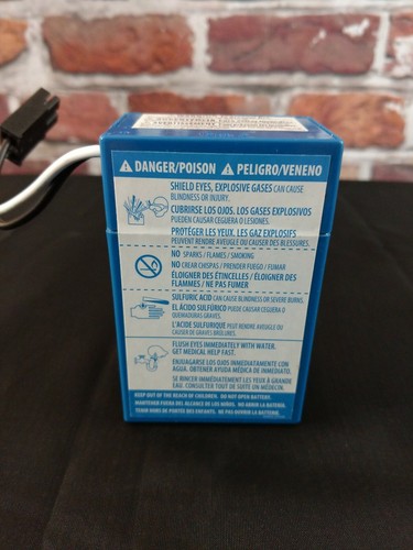 Fisher Price 6 Volt, 4 Ah Blue Power Wheels Battery [SLA-6V4-POW] Tested Working